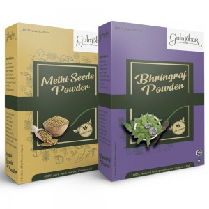 Methi Powder and bhringraj Powder