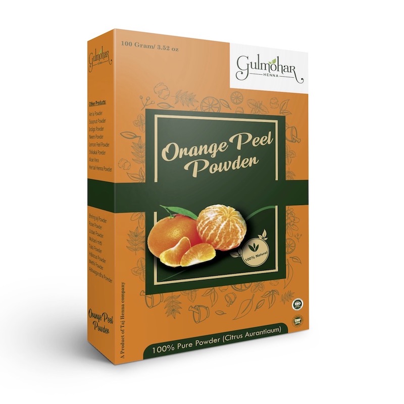 Gulmohar Orange Peel Powder