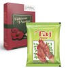 Hibiscus powder and Taj Henna powder