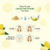 How to use Lemon peel powder on hair