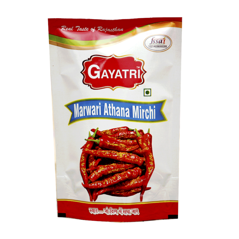 Gayatri Red Athana Mirchi achar 200Gm