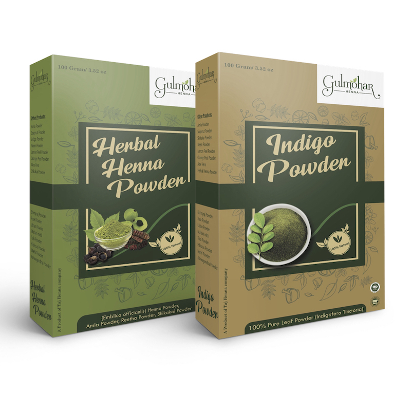 henna and Indigo powder