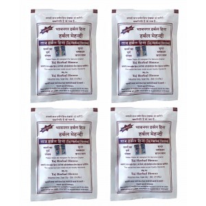 Taj bhavnagar Herbal henna 4 pc
