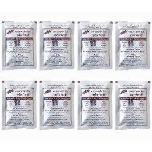 Taj bhavnagar Herbal henna Brown 8 pc