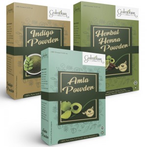 Amla, Indigo and Herbal Henna 