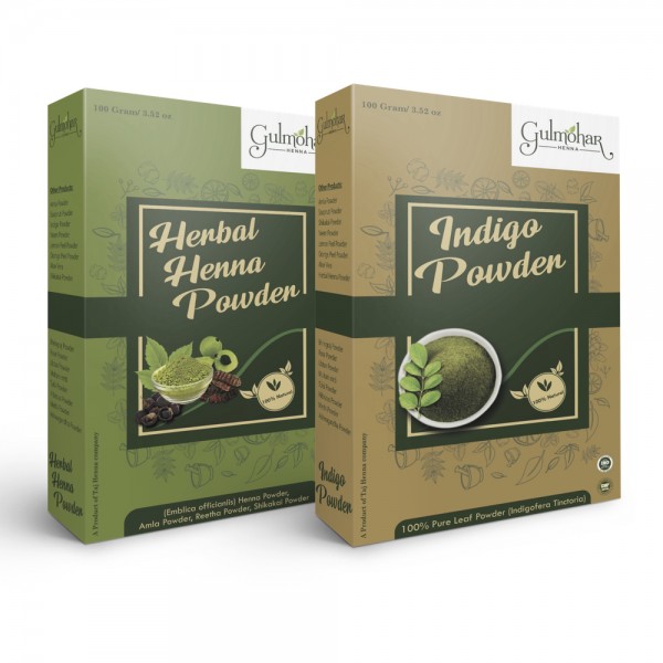 henna and Indigo powder